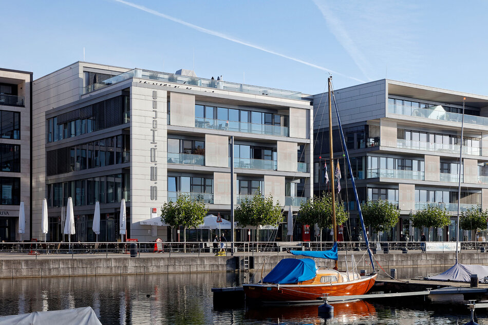 Moderner Wohnbau, urbanes Wohnen